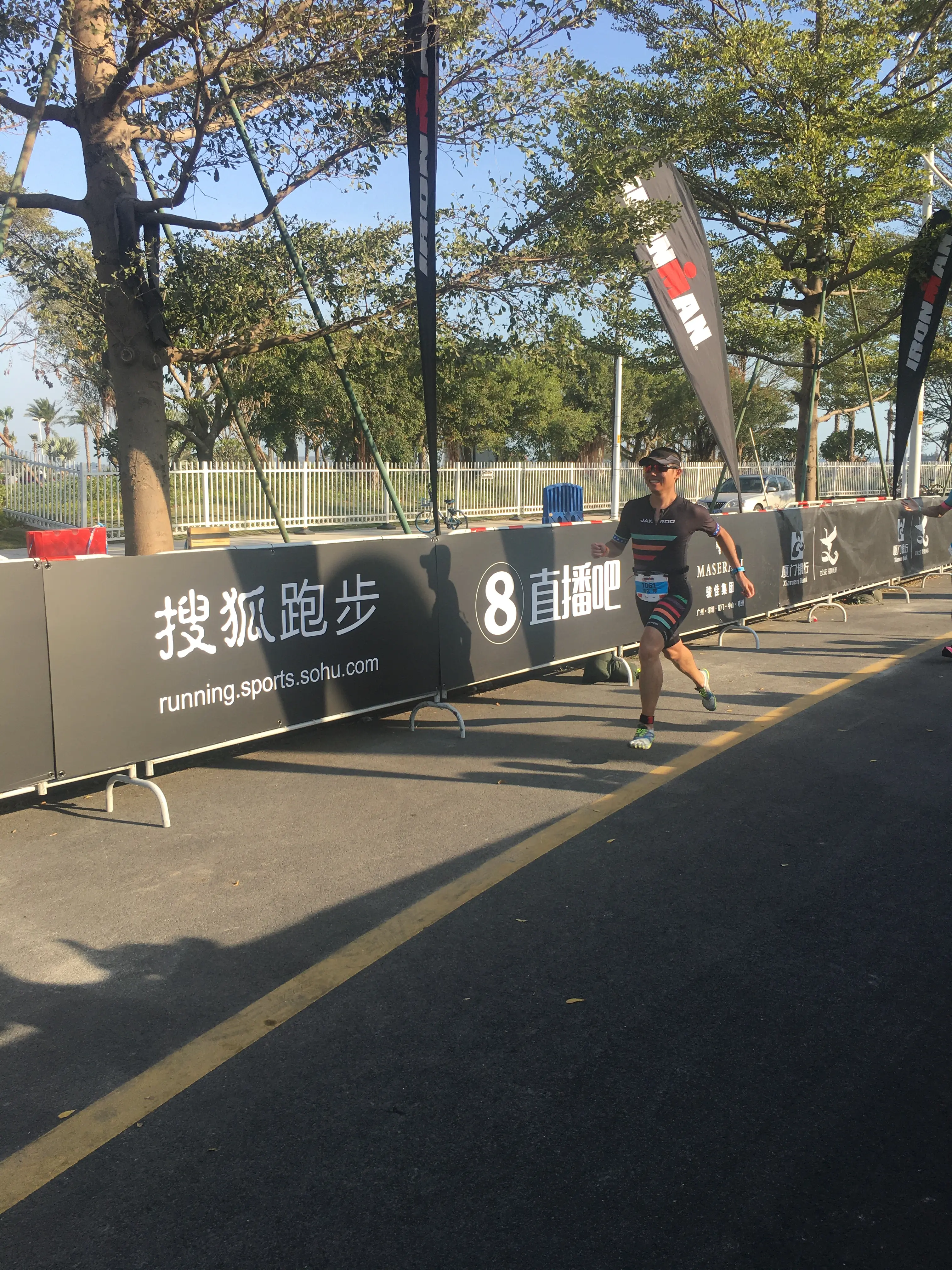 跑步项目中特别欢乐的表情